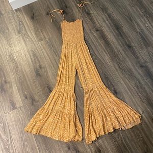 Bell bottom jumpsuit
